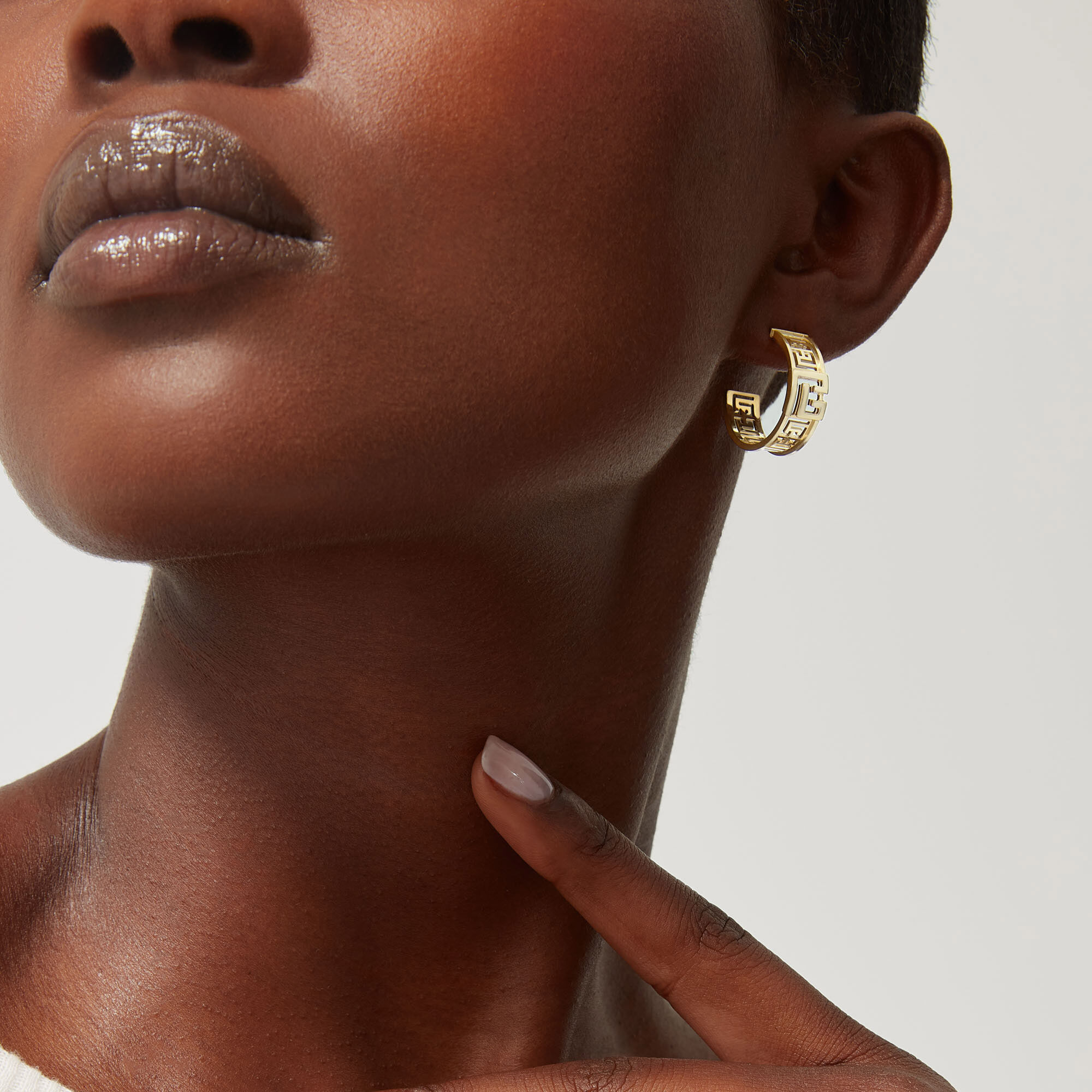 Ear ring for ladies gold sale